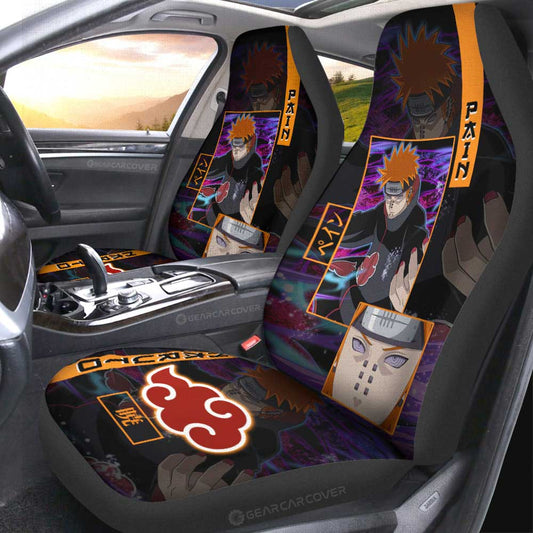 Pain Car Seat Covers Custom Anime Car Accessories - Gearcarcover - 2