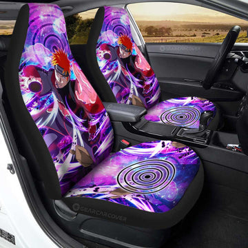 Pain Car Seat Covers Custom Sharingan Eye Car Accessories - Gearcarcover - 1