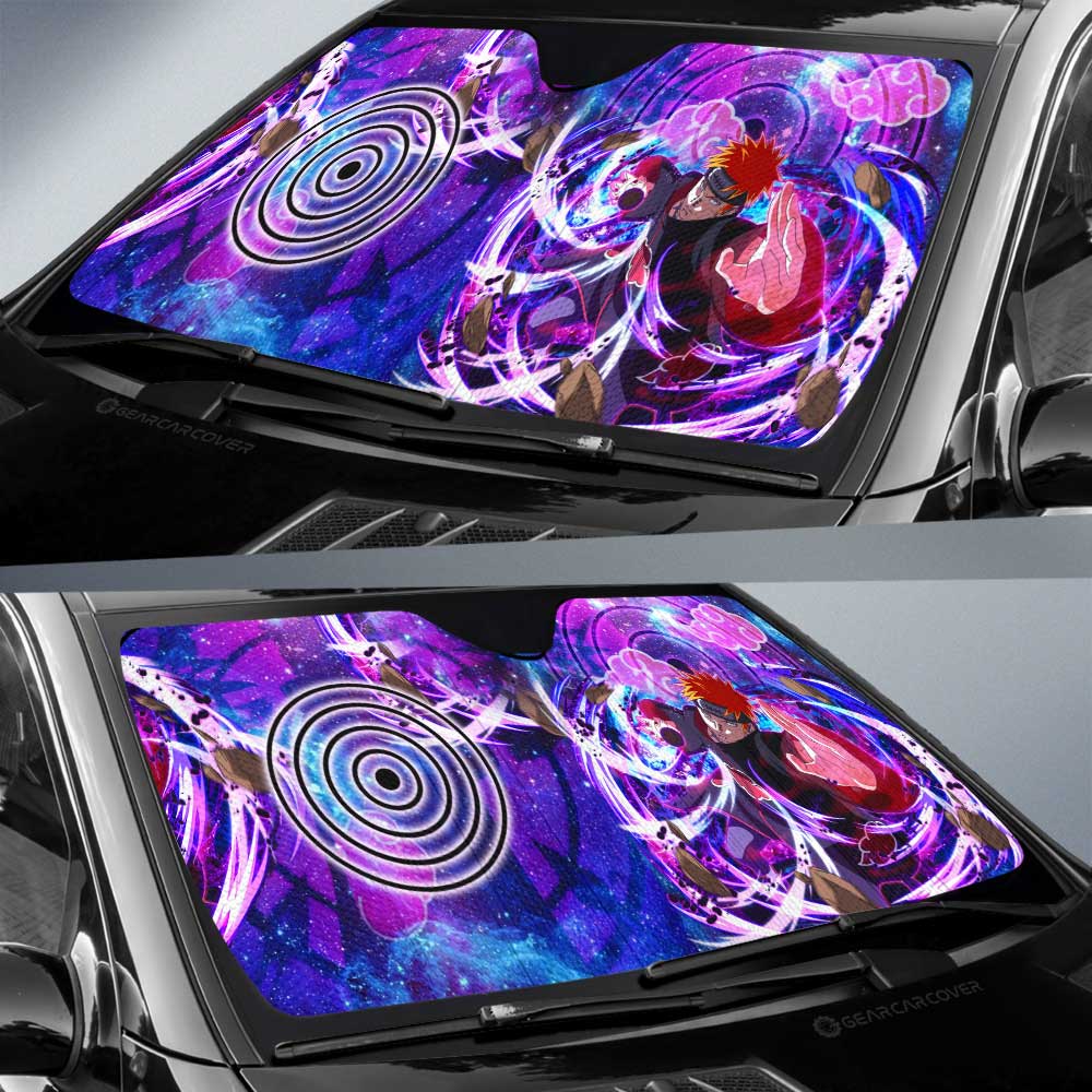 Pain Car Sunshade Custom Sharingan Eye Car Accessories - Gearcarcover - 2
