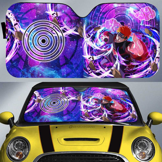 Pain Car Sunshade Custom Sharingan Eye Car Accessories - Gearcarcover - 1