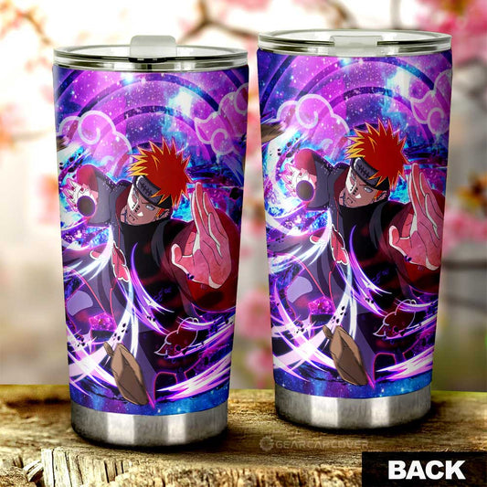 Pain Tumbler Cup Custom Sharingan Eye Car Accessories - Gearcarcover - 2
