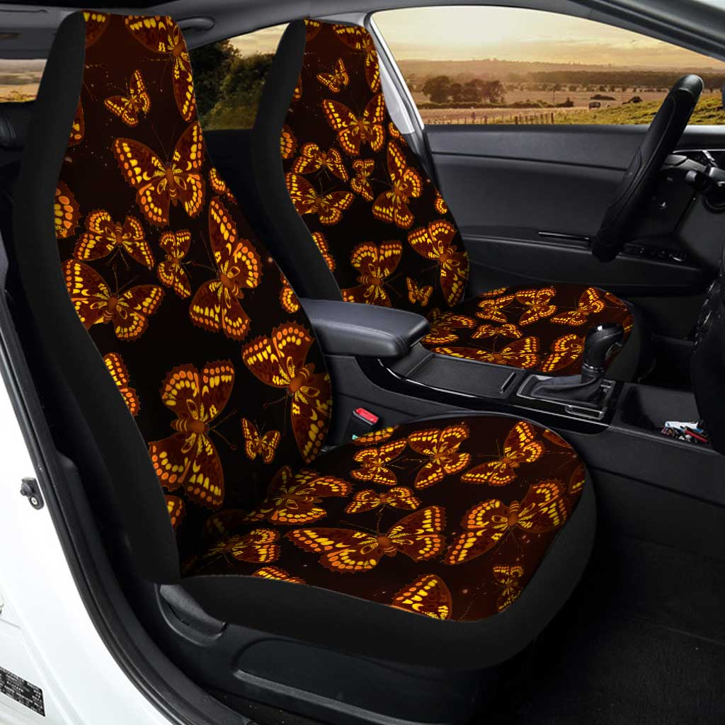 Painted lady Butterfly Car Seat Covers Custom Insect Car Accessories - Gearcarcover - 2