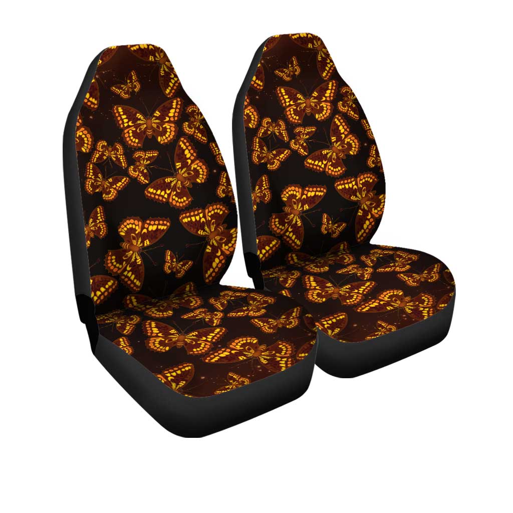 Painted lady Butterfly Car Seat Covers Custom Insect Car Accessories - Gearcarcover - 3
