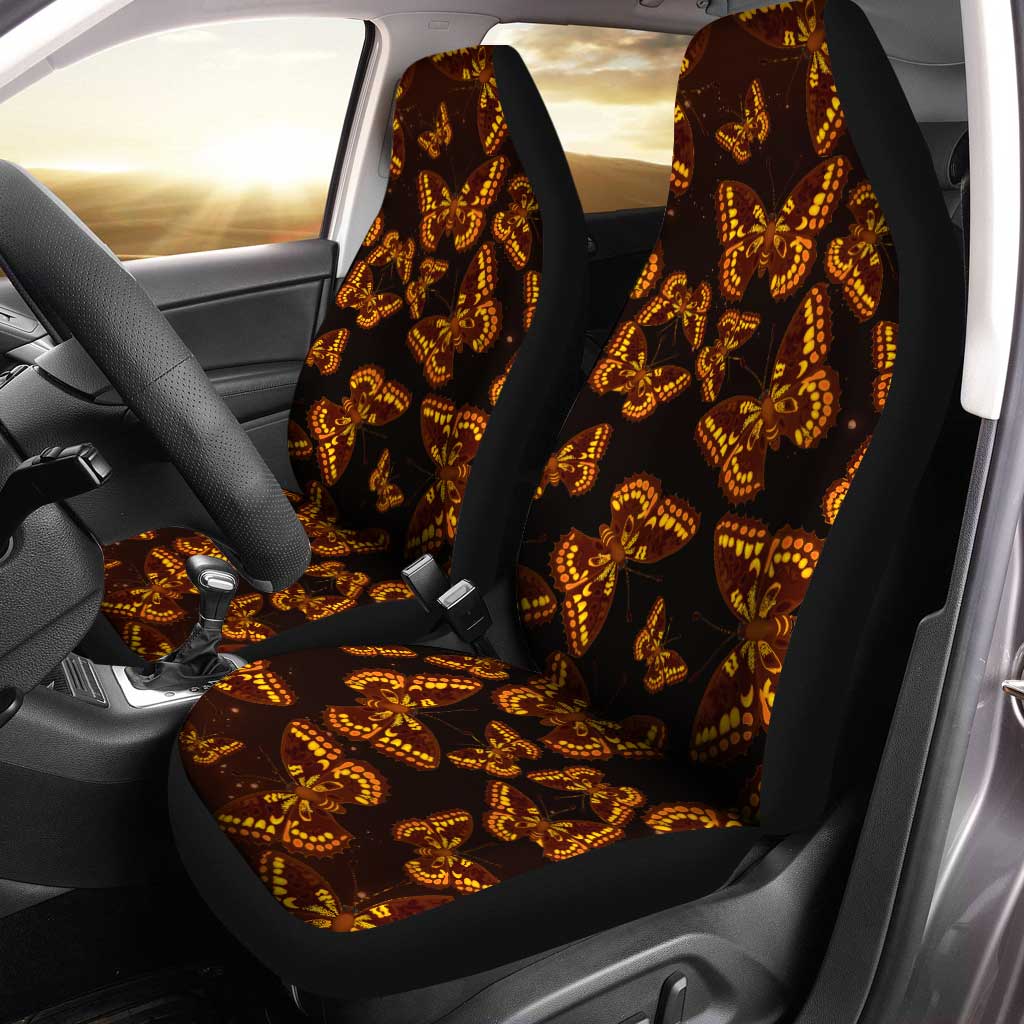 Painted lady Butterfly Car Seat Covers Custom Insect Car Accessories - Gearcarcover - 1