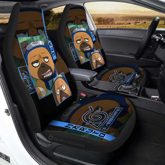 Pakkun Car Seat Covers Custom Anime Car Accessories - Gearcarcover - 1