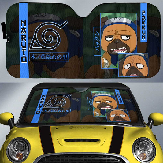 Pakkun Car Sunshade Custom Anime Car Accessories - Gearcarcover - 1