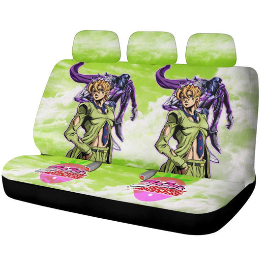 Pannacotta Fugo Car Back Seat Cover Custom Jojo's Bizarre Adventures Anime - Gearcarcover - 1