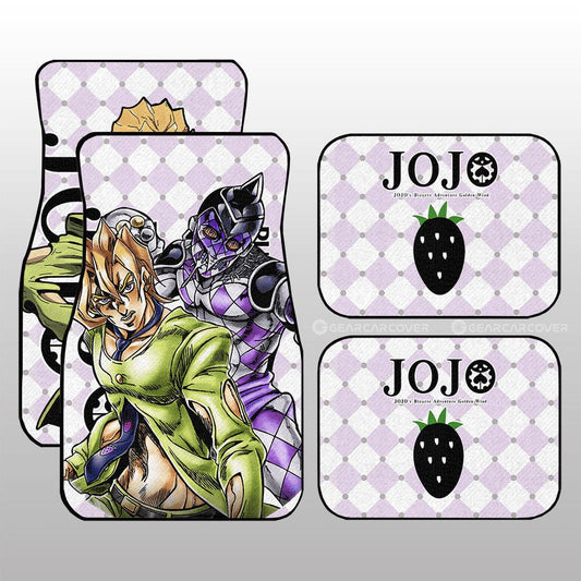 Pannacotta Fugo Car Floor Mats Custom JoJo's-Bizarre-Adventure Anime - Gearcarcover - 2