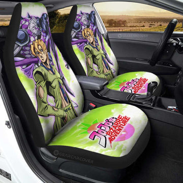 Pannacotta Fugo Car Seat Covers Custom Jojo's Bizarre Adventures Anime - Gearcarcover - 1