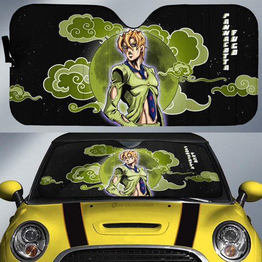 Pannacotta Fugo Car Sunshade Custom JoJo's Bizarre Adventure Anime - Gearcarcover - 1