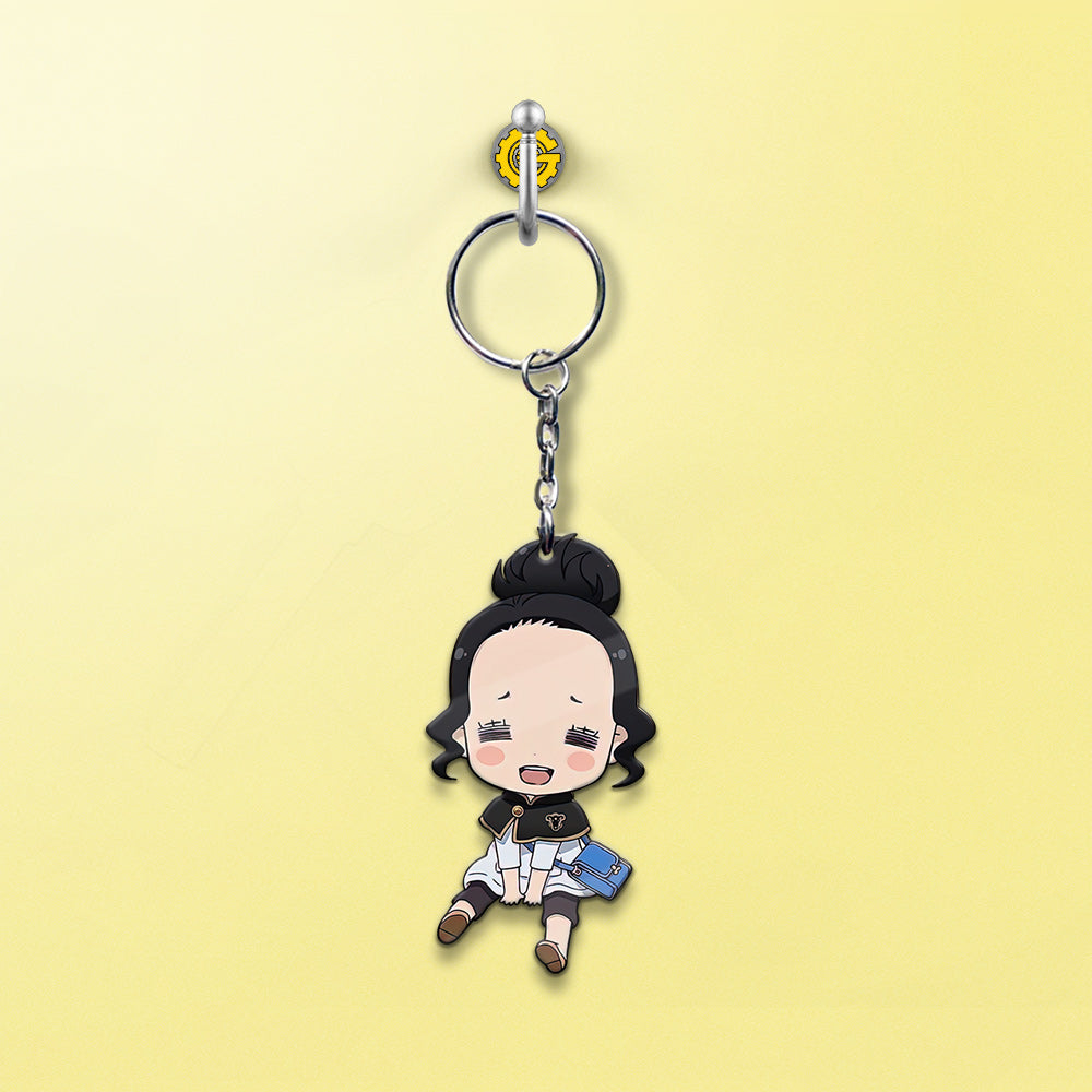 Papittson Charmy Keychain Custom Black Clover Anime Car Accessories - Gearcarcover - 2