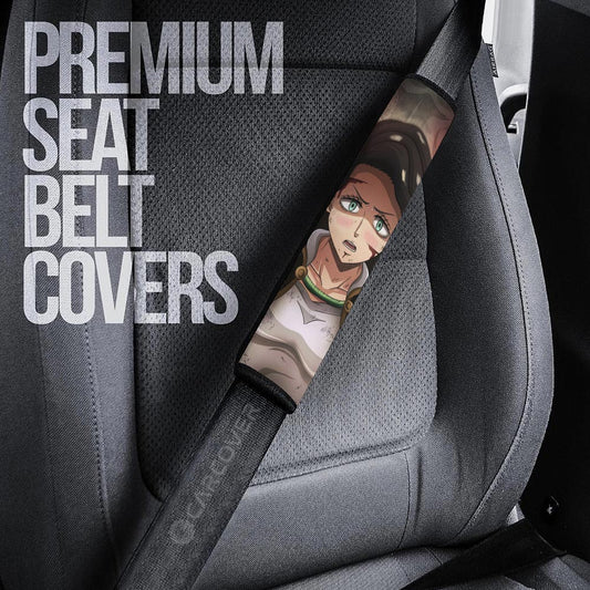 Papittson Charmy Seat Belt Covers Custom Black Clover Anime Car Accessories - Gearcarcover - 2