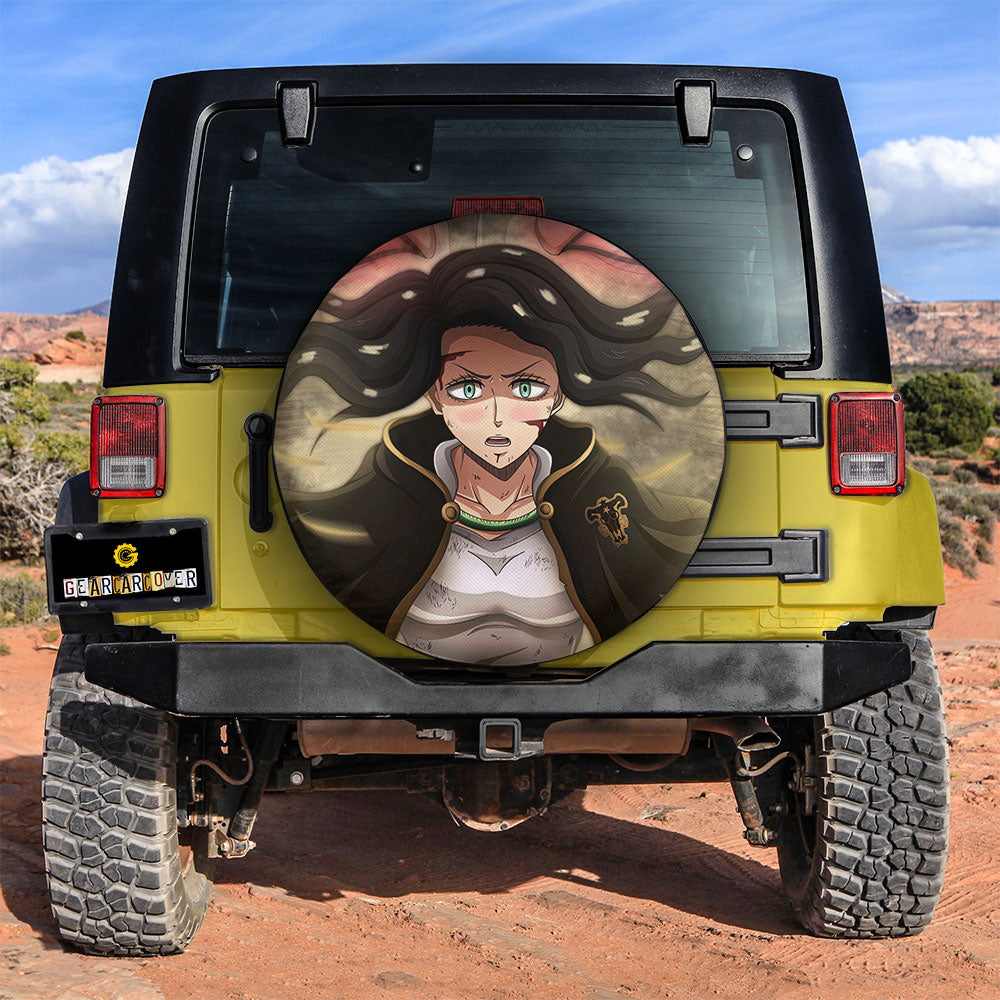 Papittson Charmy Spare Tire Covers Custom Black Clover Anime Car Accessories - Gearcarcover - 3