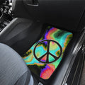 Peace Car Floor Mats Custom Hippe Peace Car Accessories - Gearcarcover - 4