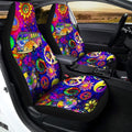 Peace Signs Car Seat Covers Pattern Custom Colorful Car Accessories - Gearcarcover - 2