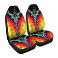 Peace Symbols Car Seat Covers Custom Hippie Car Accessories - Gearcarcover - 3