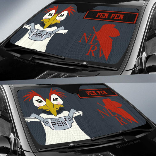 Pen Pen Car Sunshade Custom NGE Car Interior Accessories - Gearcarcover - 2