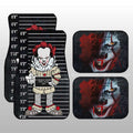 Pennywise From It Car Floor Mats Custom Horror Characters Car Accessories - Gearcarcover - 3