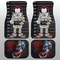 Pennywise From It Car Floor Mats Custom Horror Characters Car Accessories - Gearcarcover - 1