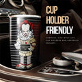 Pennywise From It Tumbler Cup Custom Horror Characters Car Interior Accessories - Gearcarcover - 2