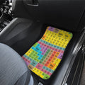 Periodic Table Car Floor Mats Custom Funny Car Accessories - Gearcarcover - 3