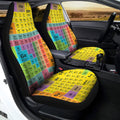 Periodic Table Car Seat Covers Custom Funny Car Accessories - Gearcarcover - 2