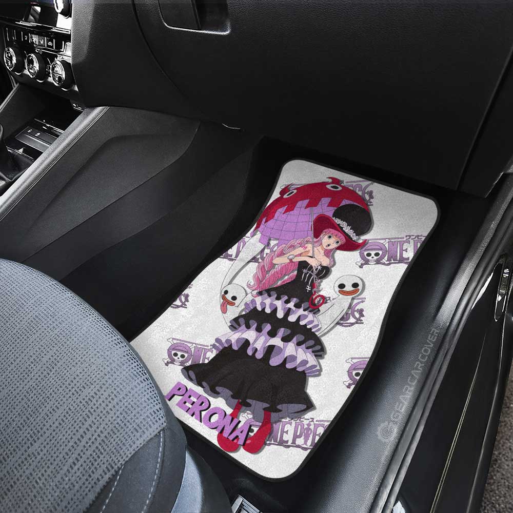 Perona Car Floor Mats Custom One Piece Anime - Gearcarcover - 3