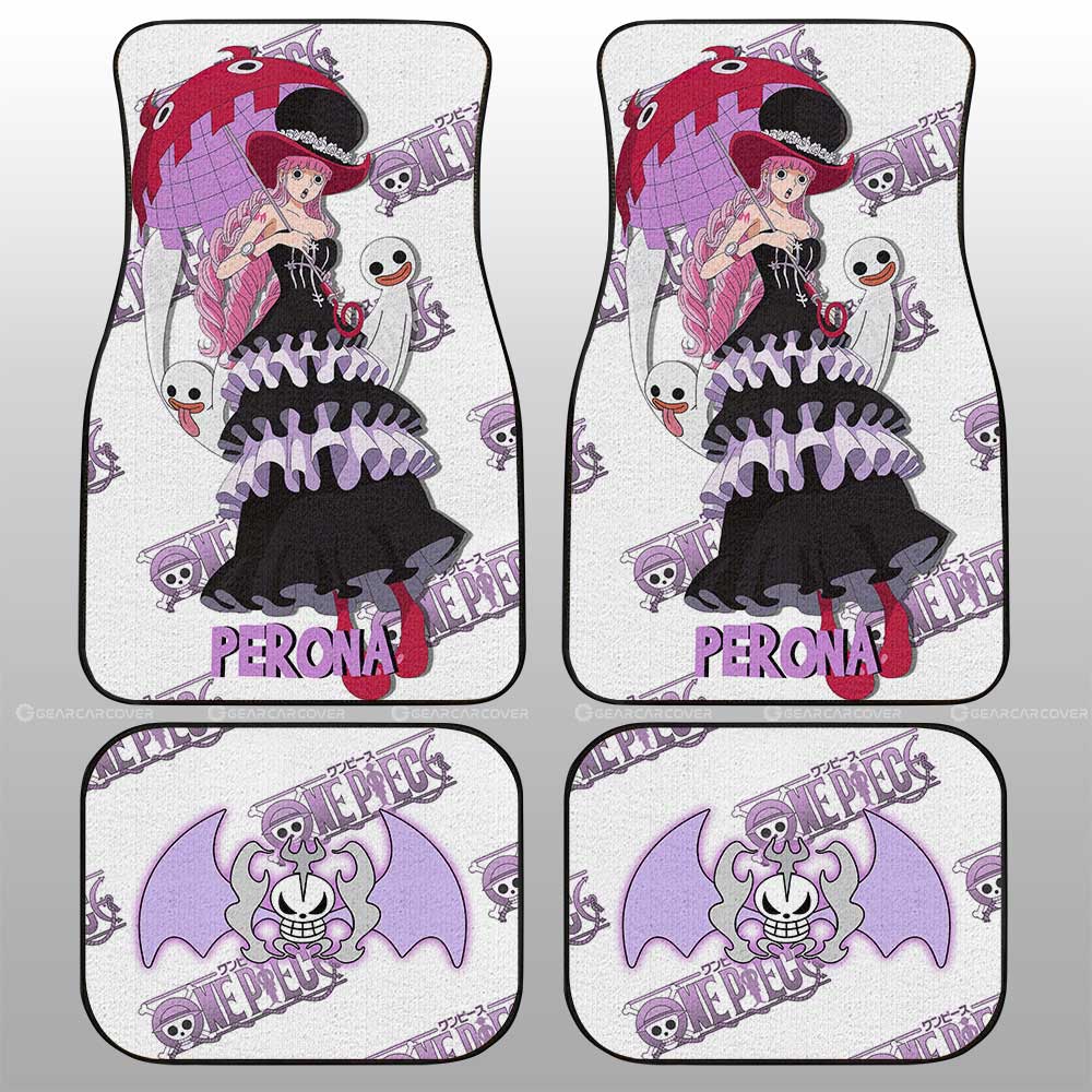 Perona Car Floor Mats Custom One Piece Anime - Gearcarcover - 1