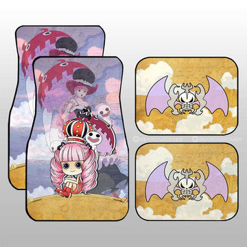 Perona Car Floor Mats Custom One Piece Map Car Accessories For Anime Fans - Gearcarcover - 1
