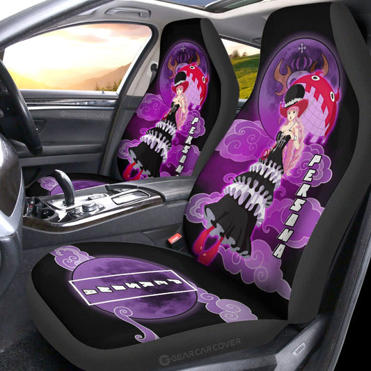 Perona Car Seat Covers Custom One Piece Anime Car Accessories For Anime Fans - Gearcarcover - 2