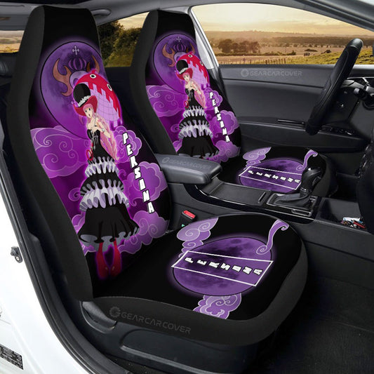 Perona Car Seat Covers Custom One Piece Anime Car Accessories For Anime Fans - Gearcarcover - 1