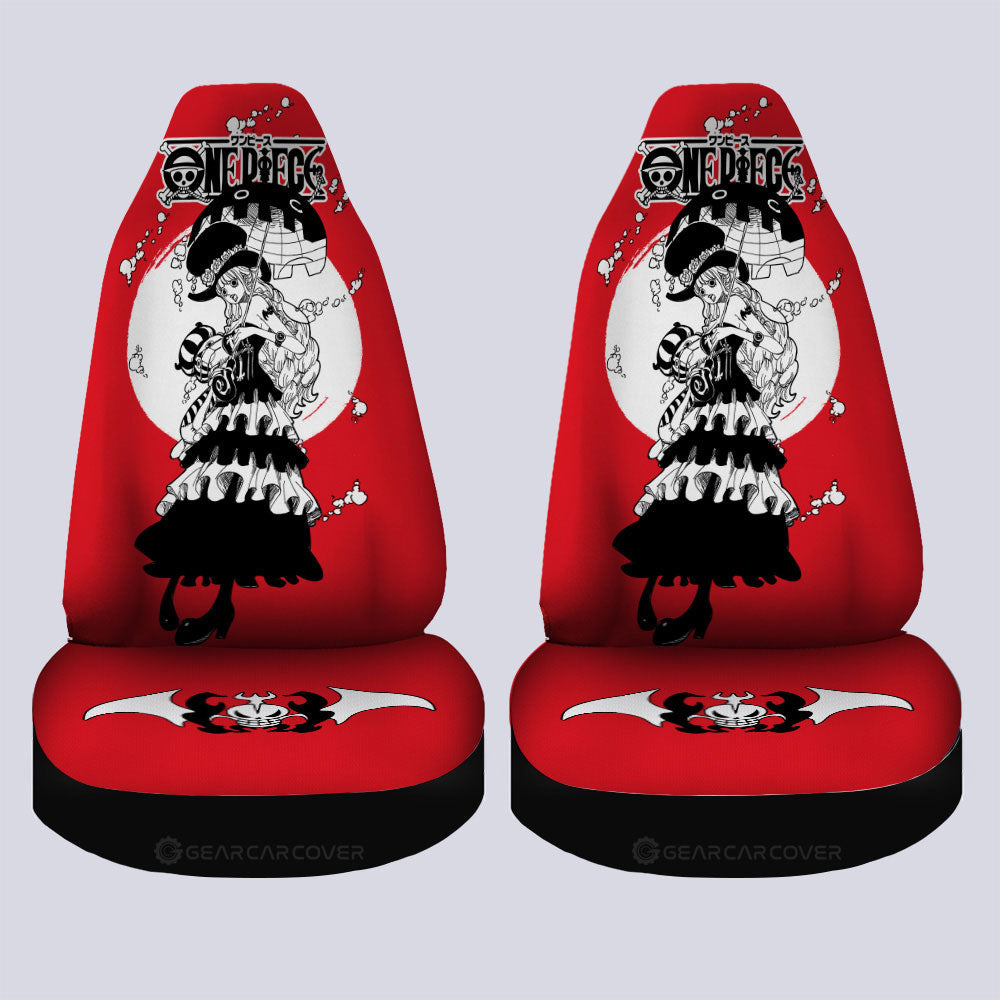 Perona Car Seat Covers Custom One Piece Anime Car Accessories - Gearcarcover - 4