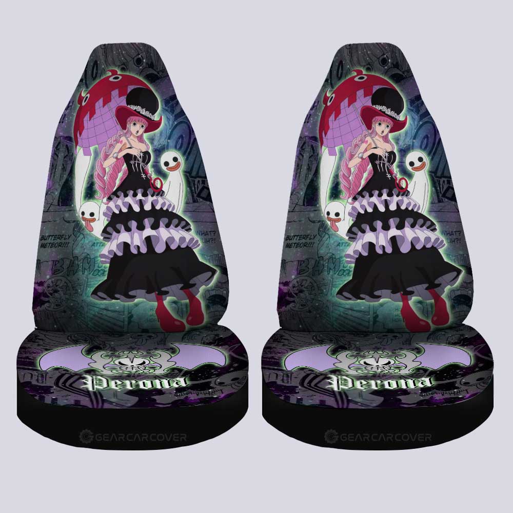 Perona Car Seat Covers Custom One Piece Anime Car Accessories Manga Galaxy Style - Gearcarcover - 4