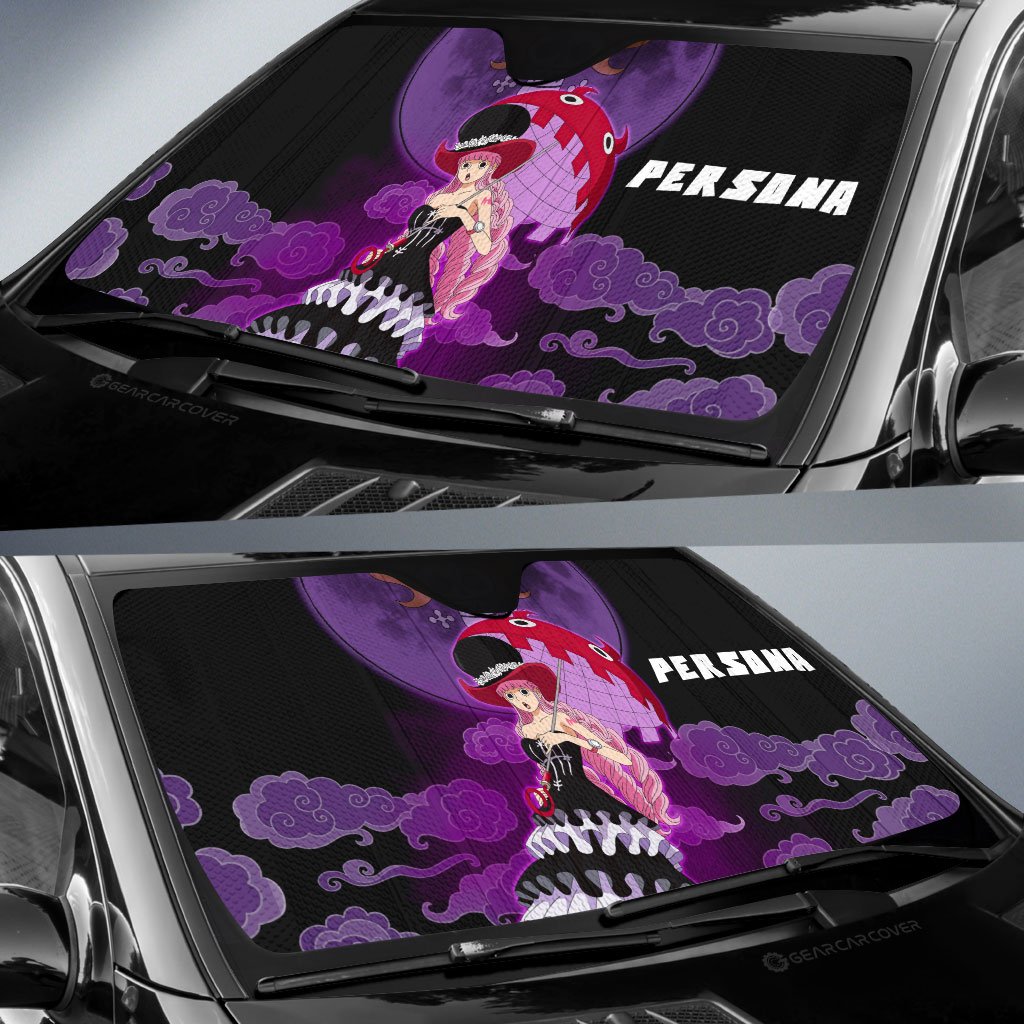 Perona Car Sunshade Custom One Piece Anime Car Accessories For Anime Fans - Gearcarcover - 2