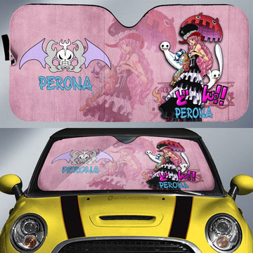Perona Car Sunshade Custom One Piece Anime Car Accessories - Gearcarcover - 1