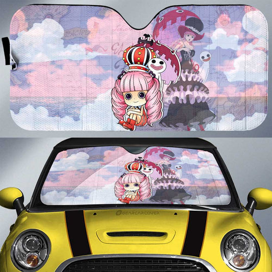Perona Car Sunshade Custom One Piece Map Car Accessories For Anime Fans - Gearcarcover - 1