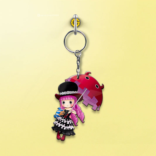 Perona Keychains Custom One Piece Anime Car Accessories - Gearcarcover - 2