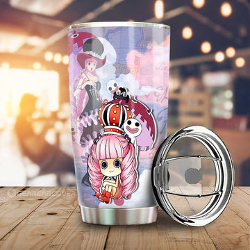 Perona Tumbler Cup Custom One Piece Map Car Accessories For Anime Fans - Gearcarcover - 1