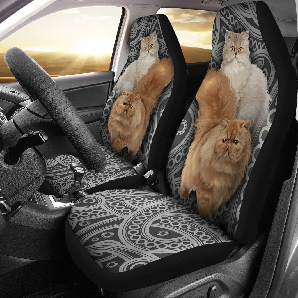 Persian Car Seat Covers Custom Cool Car Accessories For Cat Lovers - Gearcarcover - 2