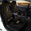 Personalized Aquarius Car Seat Covers Custom Name Zodiac Sign Car Accessories - Gearcarcover - 3