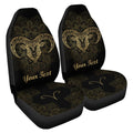 Personalized Aries Car Seat Covers Custom Zodiac Sign Aries Car Accessories - Gearcarcover - 3