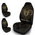 Personalized Aries Car Seat Covers Custom Zodiac Sign Aries Car Accessories - Gearcarcover - 4