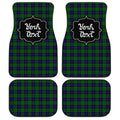 Personalized Armstrong Tartan Car Floor Mats Custom Name Car Accessories - Gearcarcover - 1