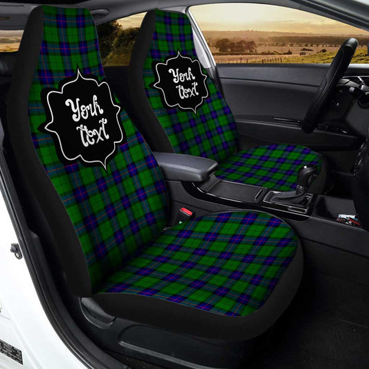 Personalized Armstrong Tartan Car Seat Covers Custom Name Car Accessories - Gearcarcover - 2