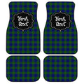 Personalized Barclay Tartan Car Floor Mats Custom Name Car Accessories - Gearcarcover - 1