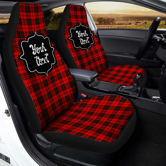 Personalized Brodie Tartan Car Seat Covers Custom Name Car Accessories - Gearcarcover - 2