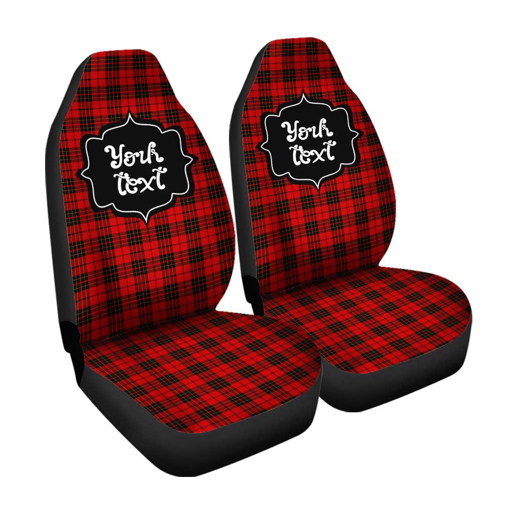 Personalized Brodie Tartan Car Seat Covers Custom Name Car Accessories - Gearcarcover - 3