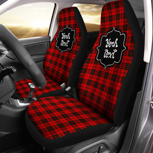 Personalized Brodie Tartan Car Seat Covers Custom Name Car Accessories - Gearcarcover - 1