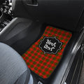 Personalized Bruce Tartan Car Floor Mats Custom Name Car Accessories - Gearcarcover - 4