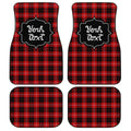 Personalized Cunningham Tartan Car Floor Mats Custom Name Car Accessories - Gearcarcover - 1